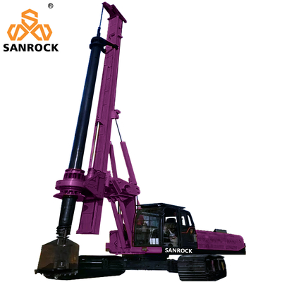 Equipamento de perfuração rotativa de impacto Máquina de perfuração rotativa portátil hidráulica