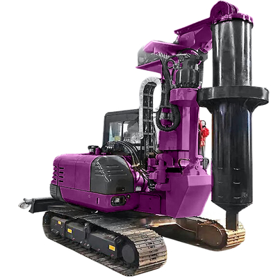 Máquina de perfuração rotativa Auger Equipamento de construção Máquina de perfuração hidráulica rotativa