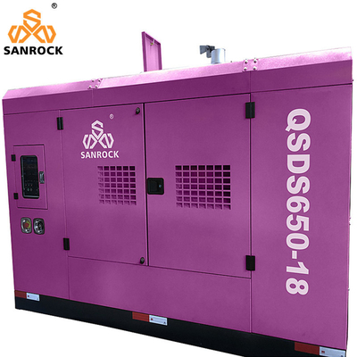 Máquina de compressor de ar de parafusos de mineração de alta pressão para compressor de ar diesel portátil