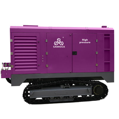 Máquina de compressão de ar de aço de cravagem de mineração parafusos de compressão de ar diesel compressor de ar
