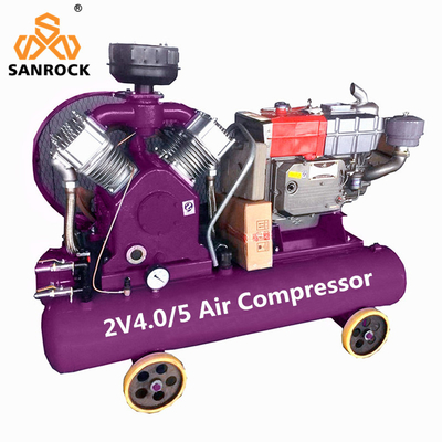 Máquina de compressor de ar recíproco Compressor de ar de pistão portátil