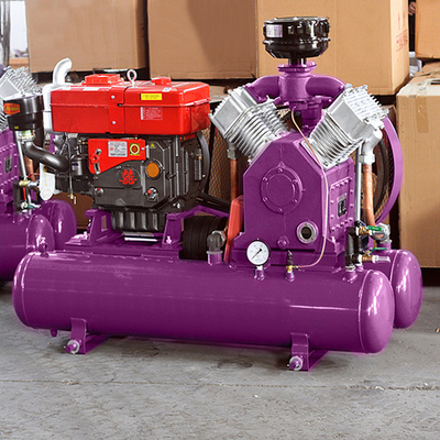 Mini compressor de ar industrial compressor de ar máquina cinto motorizado compressor de ar de pistão