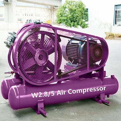 Compressor de ar diesel Compressor de ar móvel Compressor de ar industrial Máquina de compressão de ar a pistão