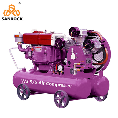 Compressor de ar movido por correia Compressor de ar recíproco Máquina Compressor de ar de pistão