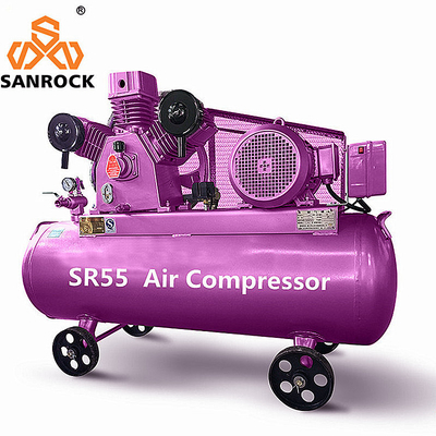 Mini Compressor de Ar Cinturão Acionado Compressor de Ar de pistão Máquina de Compressor de Ar Industrial