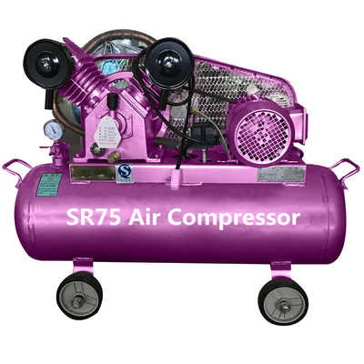 Máquina de compressão de ar elétrica portátil Compressor de ar industrial Compressor de ar de pistão