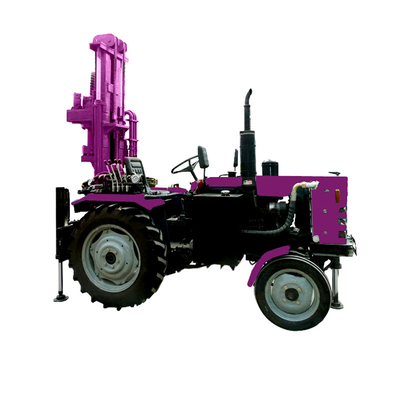 Máquina de perfuração de poços de água montada em tractor
