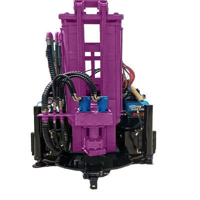 Máquina de perfuração de poços de água montada em tractor