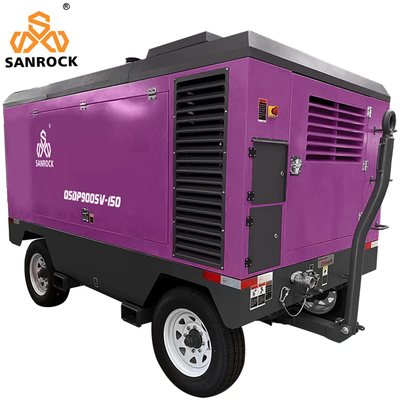 Compressor de ar de parafuso de alta pressão com gama de funcionamento de 3,8-10,3 bar