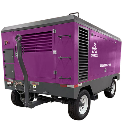 Máquina de compressor de ar diesel de 240 kW Compressor de ar de parafuso rotativo