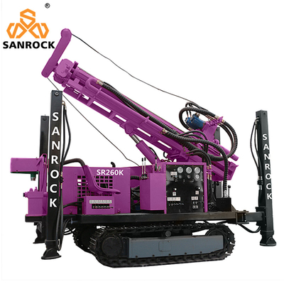 Equipamento hidráulico de perfuração de poços de água com tamanho 3900*1850*2350mm