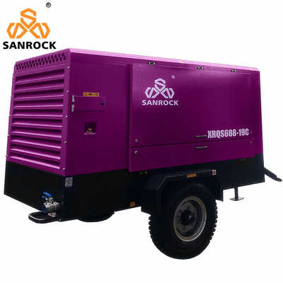 Compressor de ar com compressão de dois estágios de 300L para a indústria de mineração