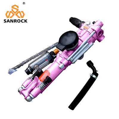 Máquina de perfuração de rocha portátil de mineração Jack Pneumatic Hammer Air Leg Rock Drill Machine