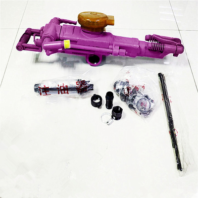 Diâmetro do cilindro 80 mm YT27 Air Leg Jack Hammer Portable Rock Drill para mineração de carvão