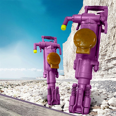 Diâmetro do cilindro 80 mm YT27 Air Leg Jack Hammer Portable Rock Drill para mineração de carvão