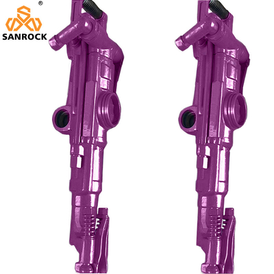 Diâmetro do cilindro 80 mm YT27 Air Leg Jack Hammer Portable Rock Drill para mineração de carvão