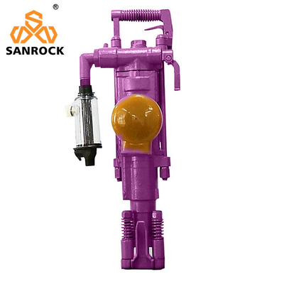 Air Leg Rock Drill YT27 Máquina de perfuração de rocha portátil pneumática Jack Hammer Mining
