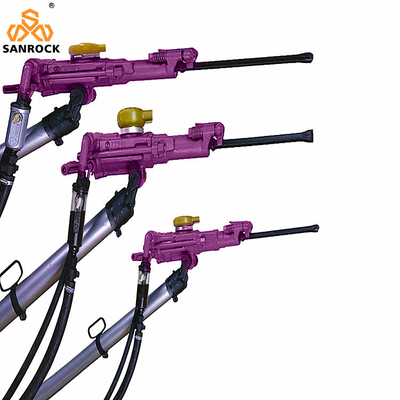 Diâmetro do cilindro 80 mm YT27 Air Leg Jack Hammer Portable Rock Drill para mineração de carvão