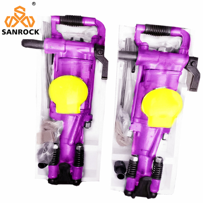 Mineração de Air Leg Jack Hammer YT28 Concreto quebrando mão manuseado perfurador de rocha pneumática