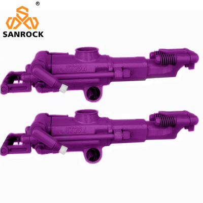 YT29A Equipamento de perfuração de rocha pneumática Mineração Jack Hammer Máquina de perfuração de rocha portátil