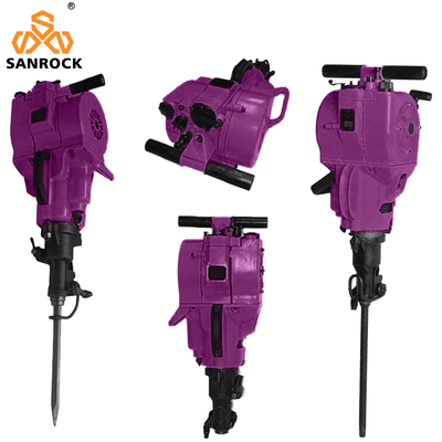 Pionjar 120 Gasoline Rock Drill YN27C Máquina portátil de perfuração de rocha de combustão interna