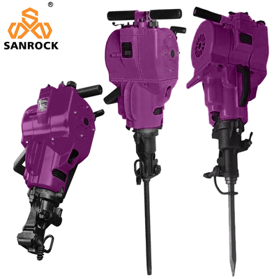 YN27C Máquina de perfuração de rocha de gasolina potente quebra-betão portátil Jack-hammer hidráulico