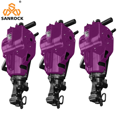 Máquina de perfuração de rocha a gasolina Máquina de perfuração de rocha de mineração portátil Máquina de perfuração de rocha hidráulica Jack Hammer