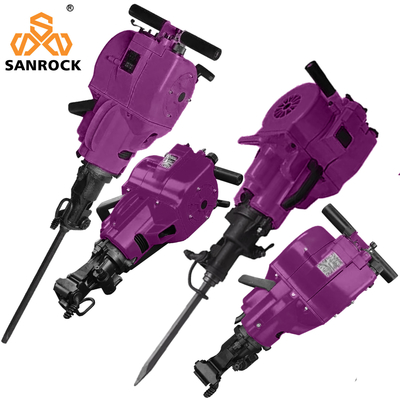 Pionjar 120 Gasoline Rock Drill YN27C Máquina portátil de perfuração de rocha de combustão interna
