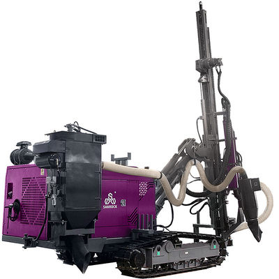 Consumo de ar 5-8m3/min Máquina de perfuração DTH de martelo superior para mineração hidráulica e perfuração de buracos de explosão