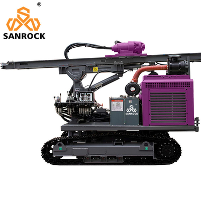 Máquina de condução de pilhas solares Hidráulica Pilha portátil Pilha de condução de parafusos Equipamento de condução de pilhas com binário rotativo 10000N.m