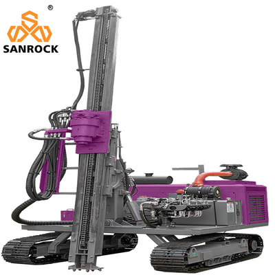 Máquina de condução de pilhas solares Hidráulica Pilha portátil Pilha de condução de parafusos Equipamento de condução de pilhas com binário rotativo 10000N.m