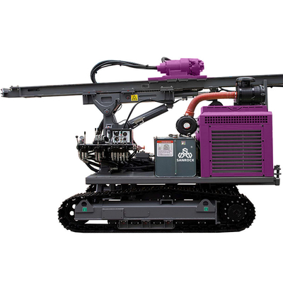 Equipamento de condução de pilhas de solo de 110 kW Motor de pilhas solares Máquina de condução de pilhas hidráulica