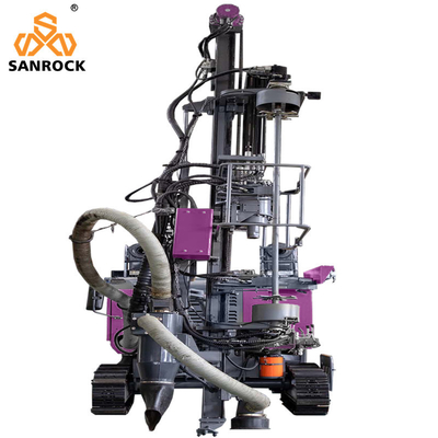 8900*2250*2650MM Máquina de perfuração hidráulica Velocidade de deslocamento 1,5-3 km/h para perfuração de buracos de explosão em rochas de mineração