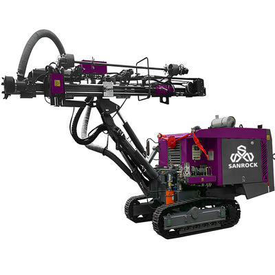 Máquina de perfuração integrada DTH Máquina de perfuração hidráulica portátil