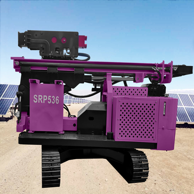 Máquina de condução de pilhas multifunção Máquina portátil de aceleração de pilhas solares