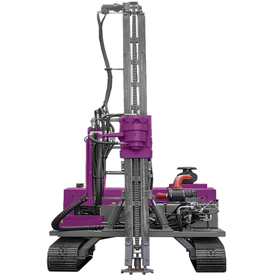 Máquina de condução de pilhas solares Hidráulica Pilha portátil Pilha de condução de parafusos Equipamento de condução de pilhas com binário rotativo 10000N.m