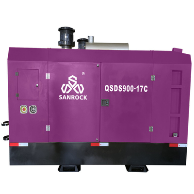 Compressor de ar de parafuso de diesel portátil de 3500 kg versátil