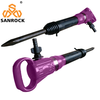 0.40-0.63 Mpa Frequência de impacto G10 Air Pick Breaker Hammer Pequena Furação de Rocha Pneumática