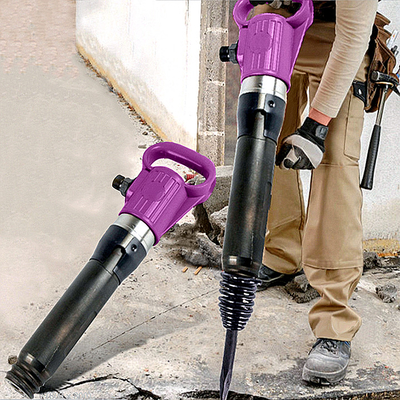 0.40-0.63 Mpa Frequência de impacto G10 Air Pick Breaker Hammer Pequena Furação de Rocha Pneumática
