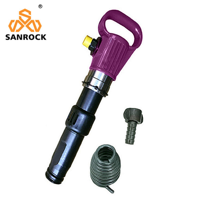 Máquina de perfuração de rocha portátil G11 Jack Hammer pneumático com freqüência de impacto de 18 Hz