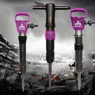 Construção Rodoviária G15 Air Pick Hammer Concrete Breaker Portátil Jack Hammer Pneumatic Rock Drill