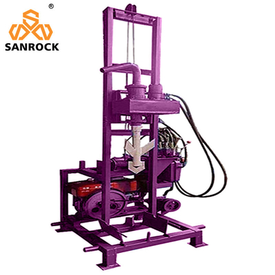 Equipamento de perfuração de poços de água portátil compacto