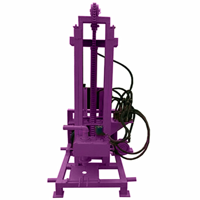 Máquina de perfuração hidráulica portátil para água Máquina de perfuração rotativa para pequenos poços de água 700*700*2500mm