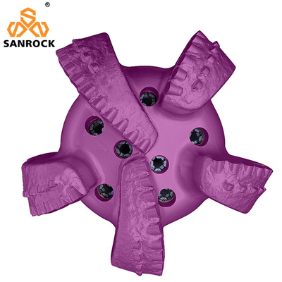 Campo petrolífero PDC Cutter Drill Bit Poço de água de perfuração Bit Diamond PDC