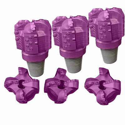 3 - 9 As lâminas PDC Bore Bit Oilfield Diamond Bore Bit Steel Body PDC Bore Bit
