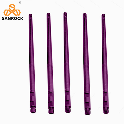 1.5m comprimento Diamante de perfuração de poço de água Rod de perfuração de 60mm API Thread DTH tubo de perfuração