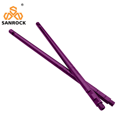 1.5m comprimento Diamante de perfuração de poço de água Rod de perfuração de 60mm API Thread DTH tubo de perfuração