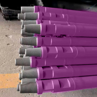 Tubo de perfuração DTH de alta resistência de 1,5 m para explosão de rocha 76/89/102 mm API Thread Rod de perfuração de poços de água
