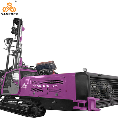 Máquina de perfuração automática com sistema de mudança de vara Máquina de mineração integrada Máquina de perfuração portátil DTH