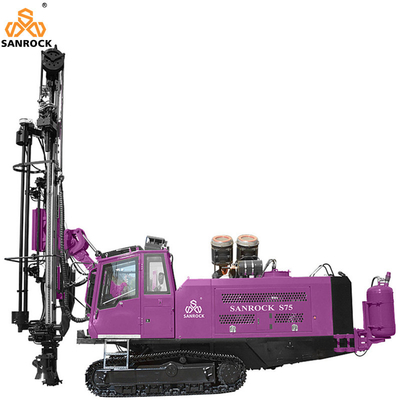 Equipamento de perfuração DTH integrado Profundidade 28m Máquina de perfuração hidráulica de mineração